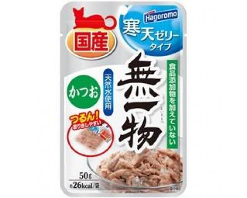 Hagoromo無一物 天然 貓濕糧 - 寒天啫哩鰹魚