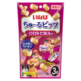 Ciao 犬用雞肉紅薯流心粒粒 3小袋裝