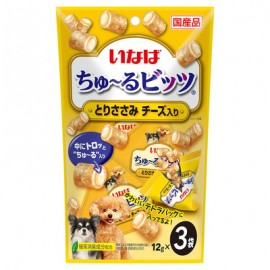 Ciao 犬用雞肉芝士流心粒粒 3小袋裝