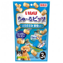Ciao 犬用雞肉軟骨流心粒粒 3小袋裝