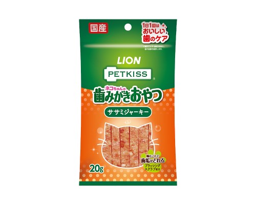 獅王PETKISS 貓用潔齒雞柳條