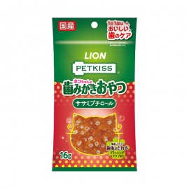 獅王PETKISS 貓用潔齒雞柳粒