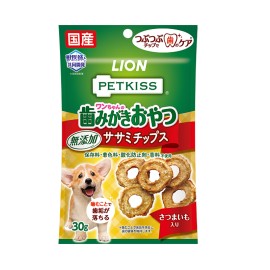獅王PETKISS 無添加潔齒雞肉紅薯圈