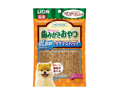 獅王PETKISS 低脂肪潔齒雞肉條