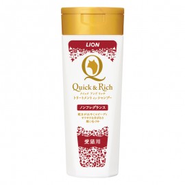 獅王 Quick & Rich 貓用植物性低刺激沐浴露 