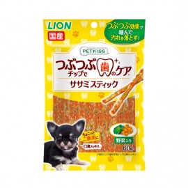 獅王PETKISS 潔齒牛皮雞肉野菜條