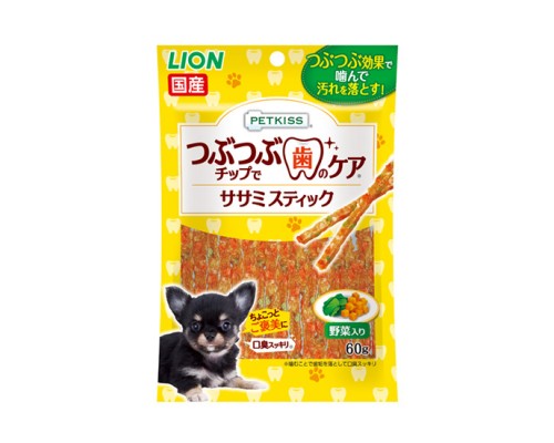 獅王PETKISS 潔齒牛皮雞肉野菜條