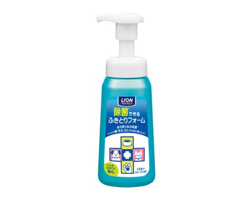 獅王寵物用除菌清潔泡沫