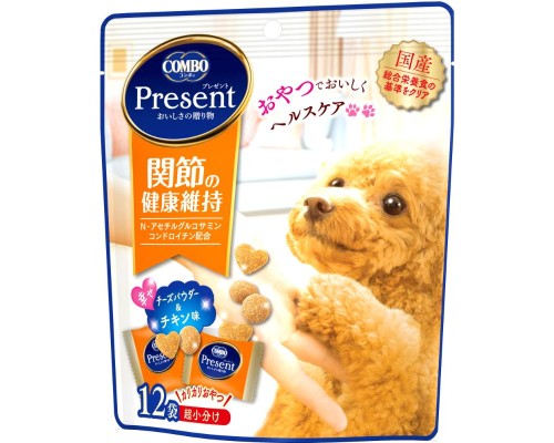 Combo Present 愛犬用關節健康保健零食 芝士雞肉味 Combo Present 愛犬用關節健康保健零食 芝士雞肉味