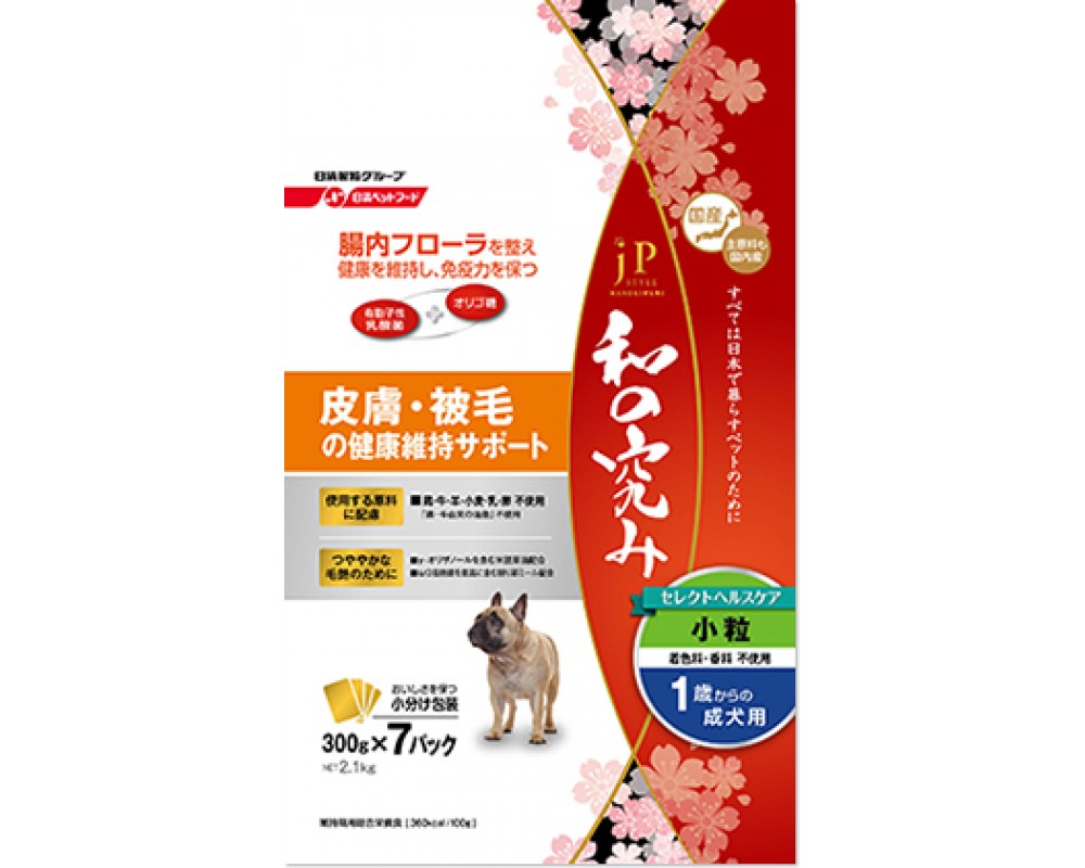 日清japan Style 和の極み皮毛健康小粒成犬糧 1歲以上 2 1kg 預訂85折優惠 日清japan Style 和の極み皮毛健康小粒成犬糧 1歲以上 2 1kg 預訂85折優惠