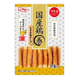 Q-Pet 日本產雞肉芝之卷 9條裝 Q-Pet 日本產雞肉芝之卷 9條裝