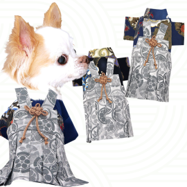 新登場 寵物和服 男裝武士服 DACH 可印名 