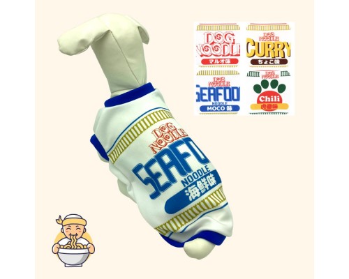 寵物衫 秋冬洋服 杯麵 連印名