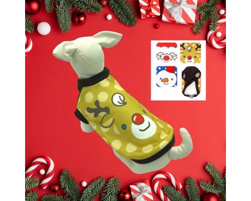 寵物衫 秋冬洋服 聖誕鹿