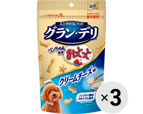 Gran-Deli 狗狗專用魚仔餅 忌廉芝士味 (3包裝)