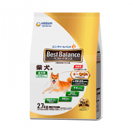 Unicharm Best Balance 香脆口味狗糧 柴犬用 2.7kg裝成犬糧