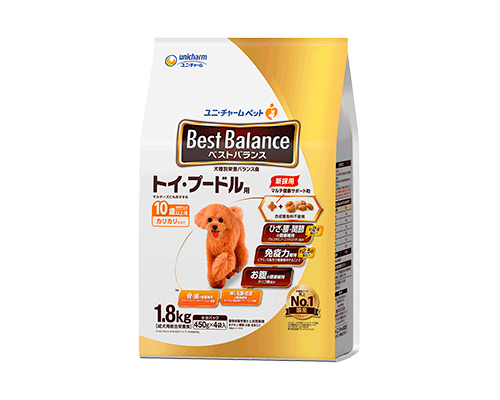 Unicharm Best Balance 香脆口味狗糧 貴婦犬用 1.8kg裝 10歲以上高齡犬糧