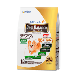 Unicharm Best Balance 香脆口味狗糧 芝娃娃犬用 1.8kg裝成犬糧