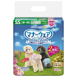 Unicharm 禮貌褲 女子用 SS碼 38枚裝