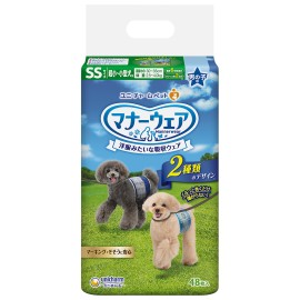 Unicharm 禮貌褲 男子用 SS碼 48枚裝