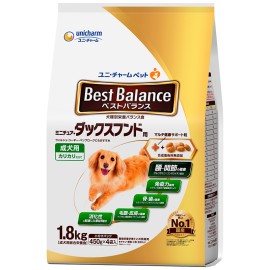 Unicharm Best Balance 香脆口味狗糧 臘腸犬用 1.8kg裝成犬糧