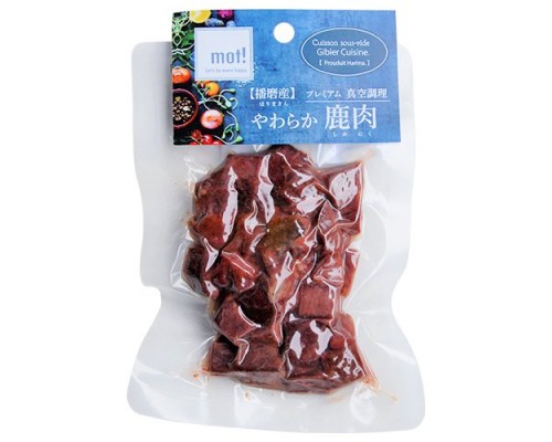日本mot! 播磨產柔軟角切鹿肉