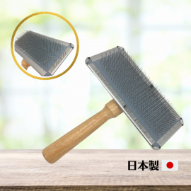 日本製 寵物用18-8精鋼柔軟針梳 中/大型寵物用